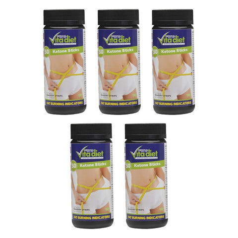 Vita Diet Ketone Sticks 50 Pack Bundle of 5