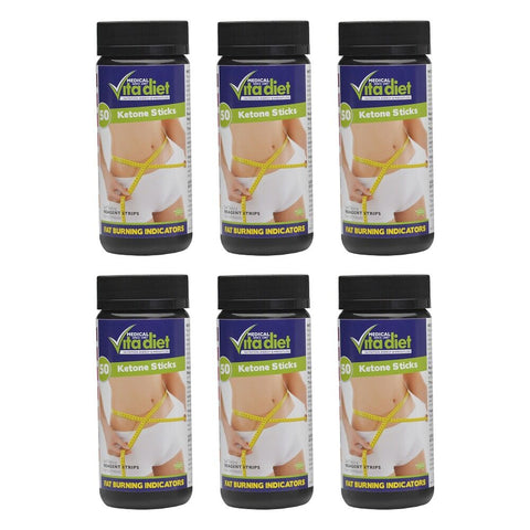 Vita Diet Ketone Sticks 50 Pack Bundle of 6