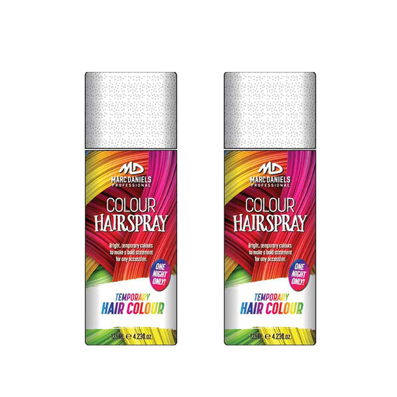 Marc Daniels Multi Glitter Hair Colour Spray 85g Pack of 2