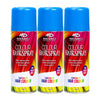 3 x Marc Daniels Hair Colour Spray Blue 85g
