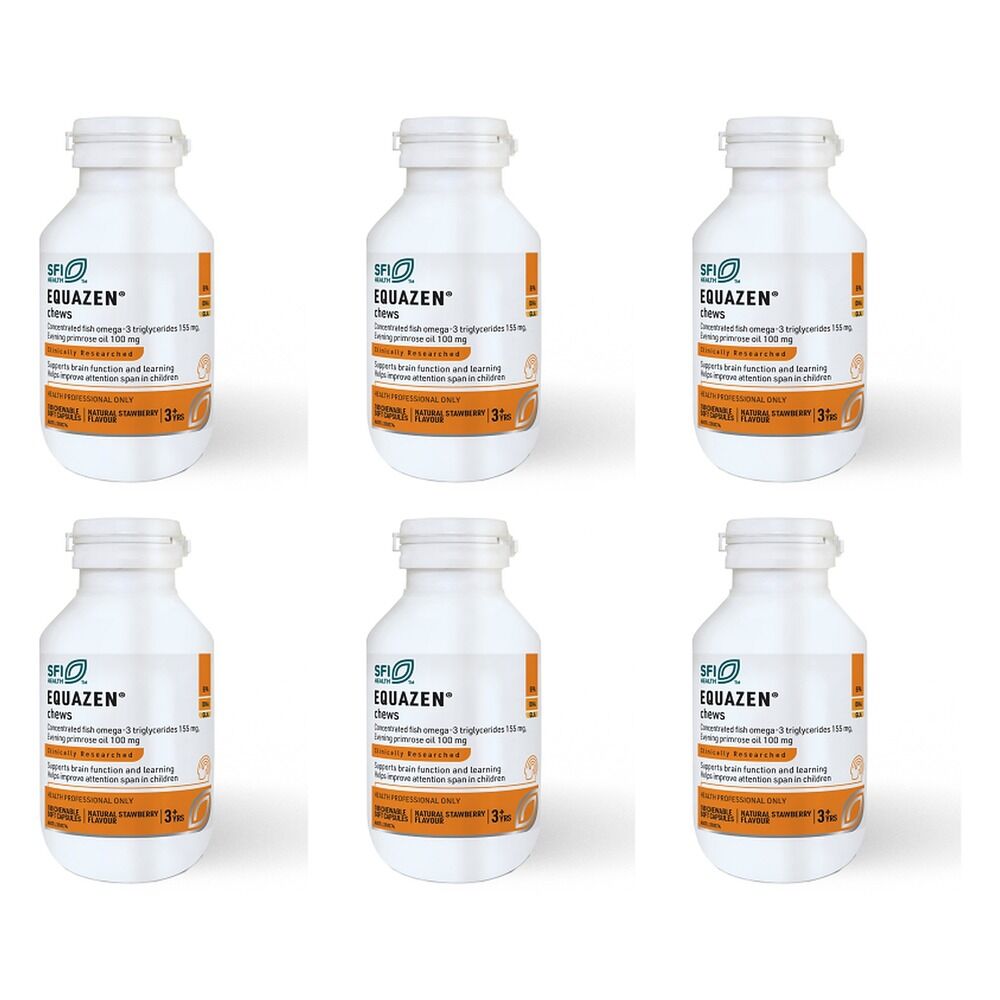Flordis Equazen Chews 180 Capsules Pack of 6