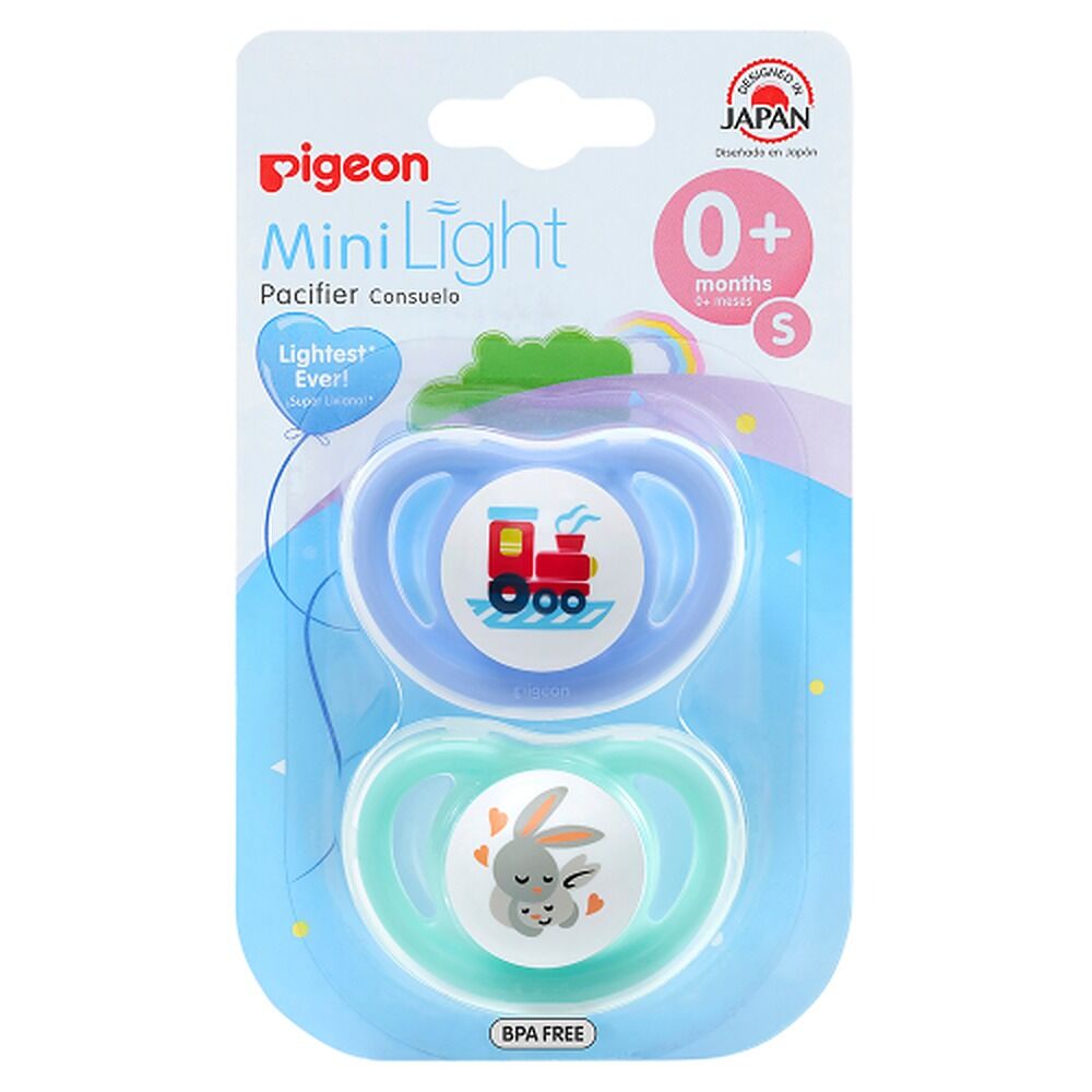 Pigeon Minilight Pacifier Small 2 Pack