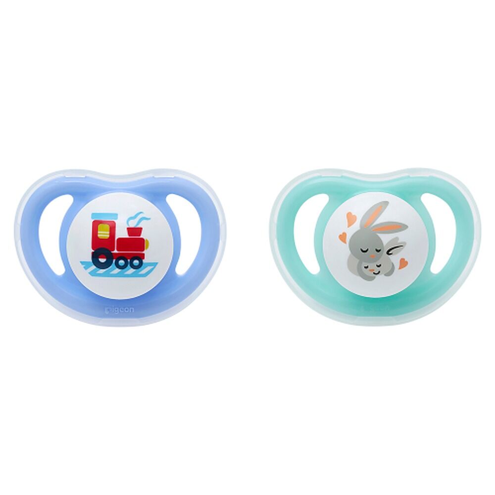 Pigeon Minilight Pacifier Small 2 Pack