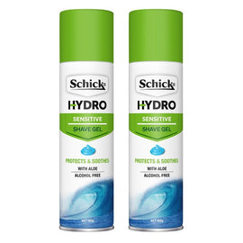 Schick Hydro Skin Sensitive Shave Gel 198g x 6 Bundle of 2