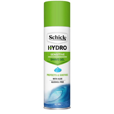 Schick Hydro Skin Sensitive Shave Gel 198g x 6