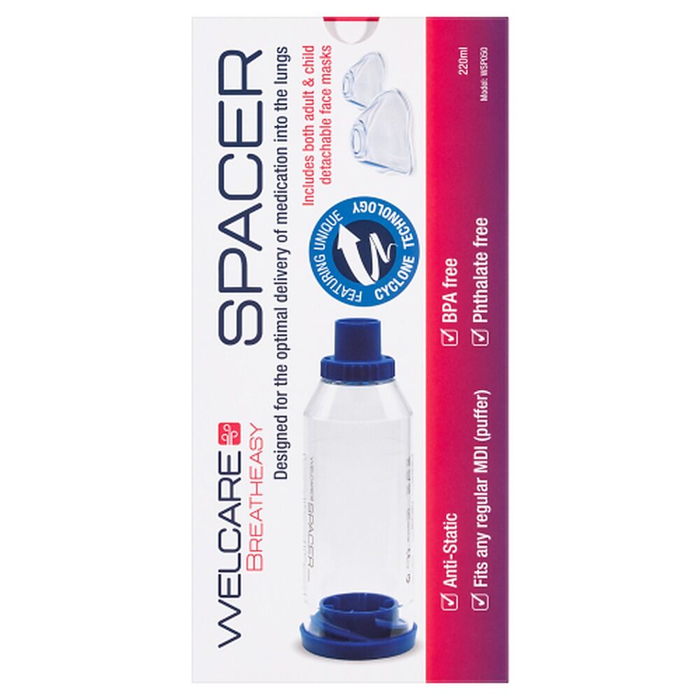 Welcare Breatheasy Spacer 220mL