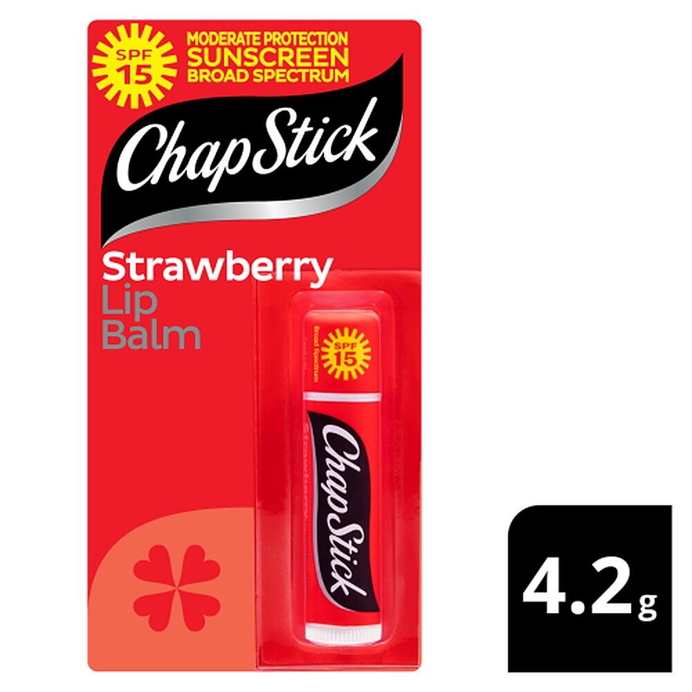 Chapstick Strawberry Lip Balm SPF15 4.2g