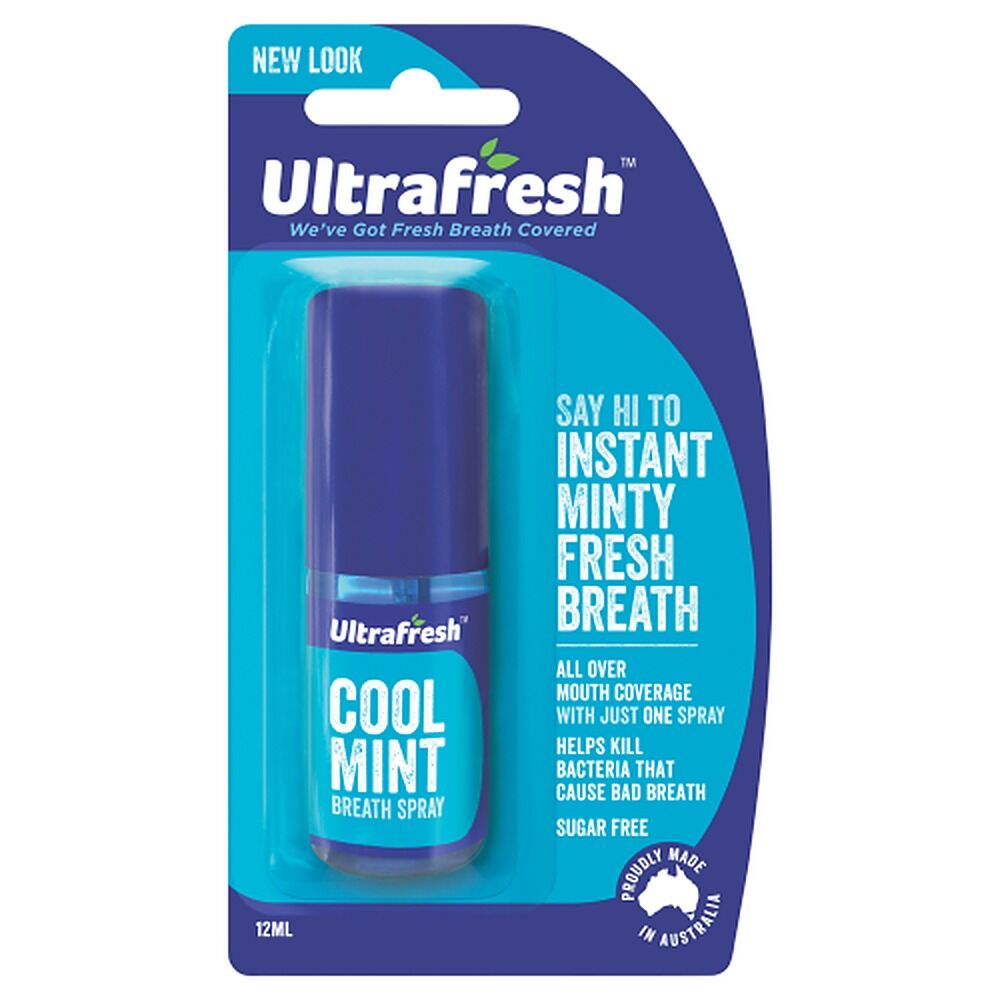 Ultrafresh Coolmint Breath Spray 12mL