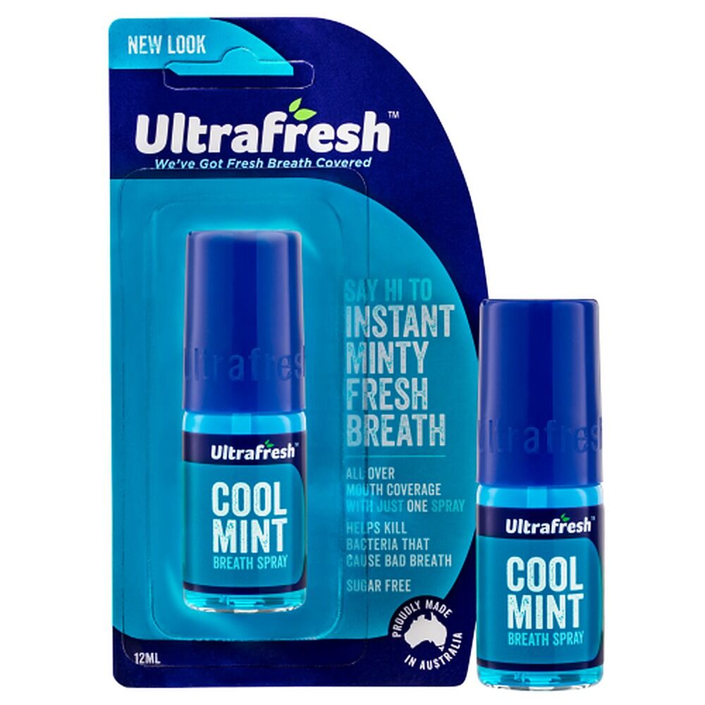 Ultrafresh Coolmint Breath Spray 12mL