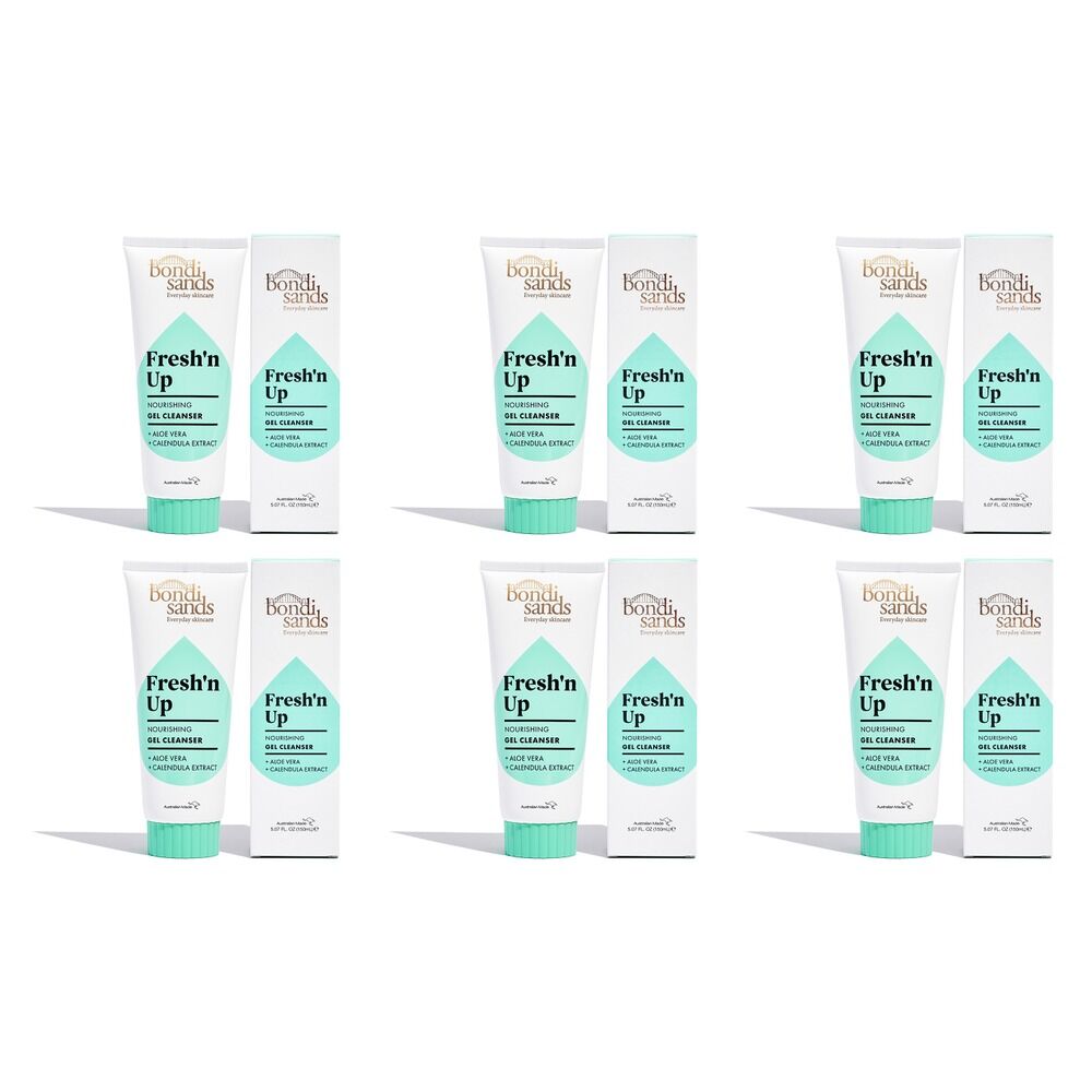 Bondi Sands Fresh'n Up Gel Cleanser 150mL Pack of 6