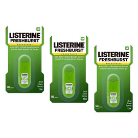 Listerine Freshburst PocketMist Oral Care Spray 7.7mL Pack of 3