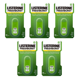 Listerine Freshburst PocketMist Oral Care Spray 7.7mL Pack of 5