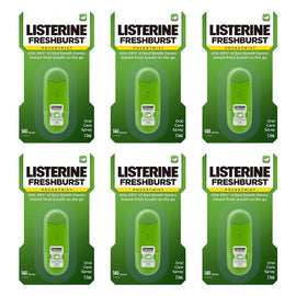 Listerine Freshburst PocketMist Oral Care Spray 7.7mL Pack of 6