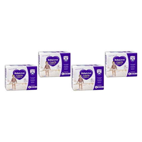 Baby Love Cosifit Jumbo Nappies Walker Size 5 54 Pack x 3 Bundle of 4
