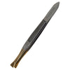Manicare Flat Tweezers, Gold Tipped x 3