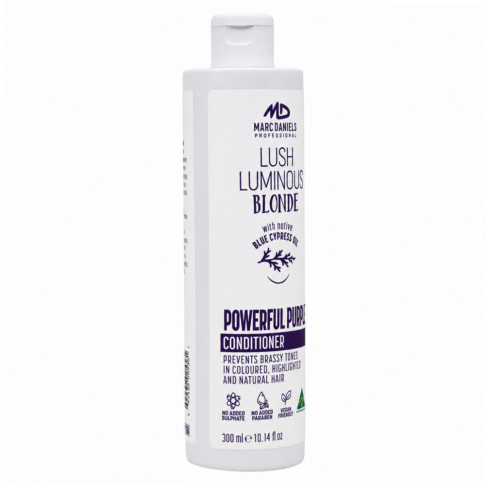 Marc Daniels Purple Lush Luminous Blonde Conditioner 300ml x2
