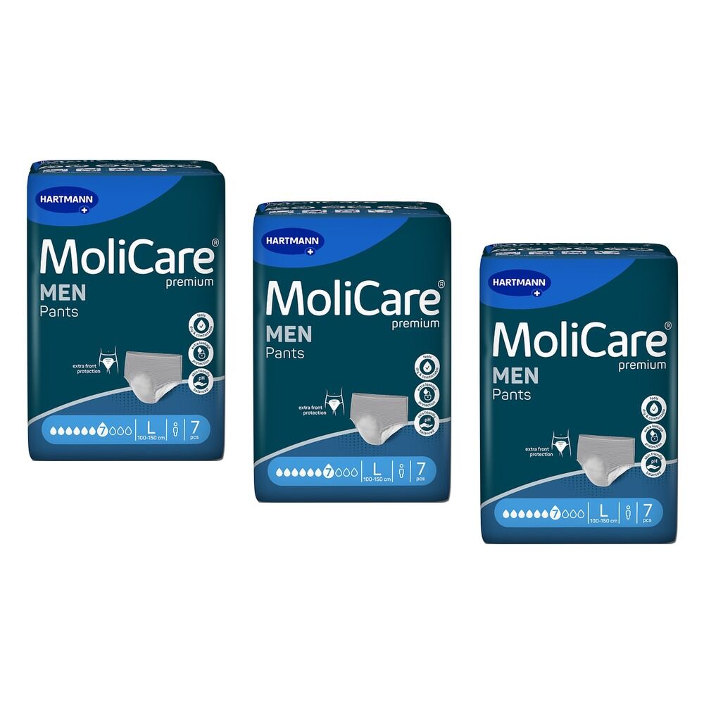 MoliCare Premium Men Pants 7 Pack x 4 Bundle of 3