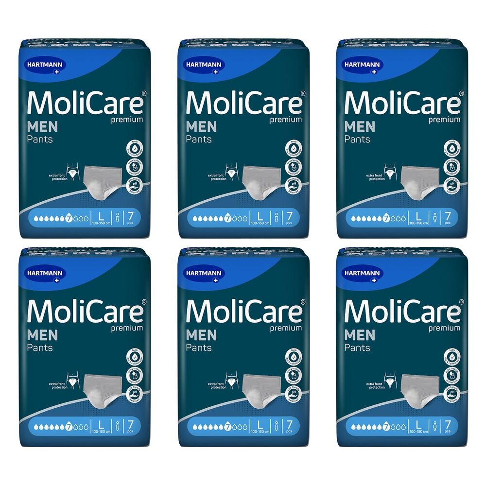 MoliCare Premium Men Pants 7 Pack x 4 Bundle of 6