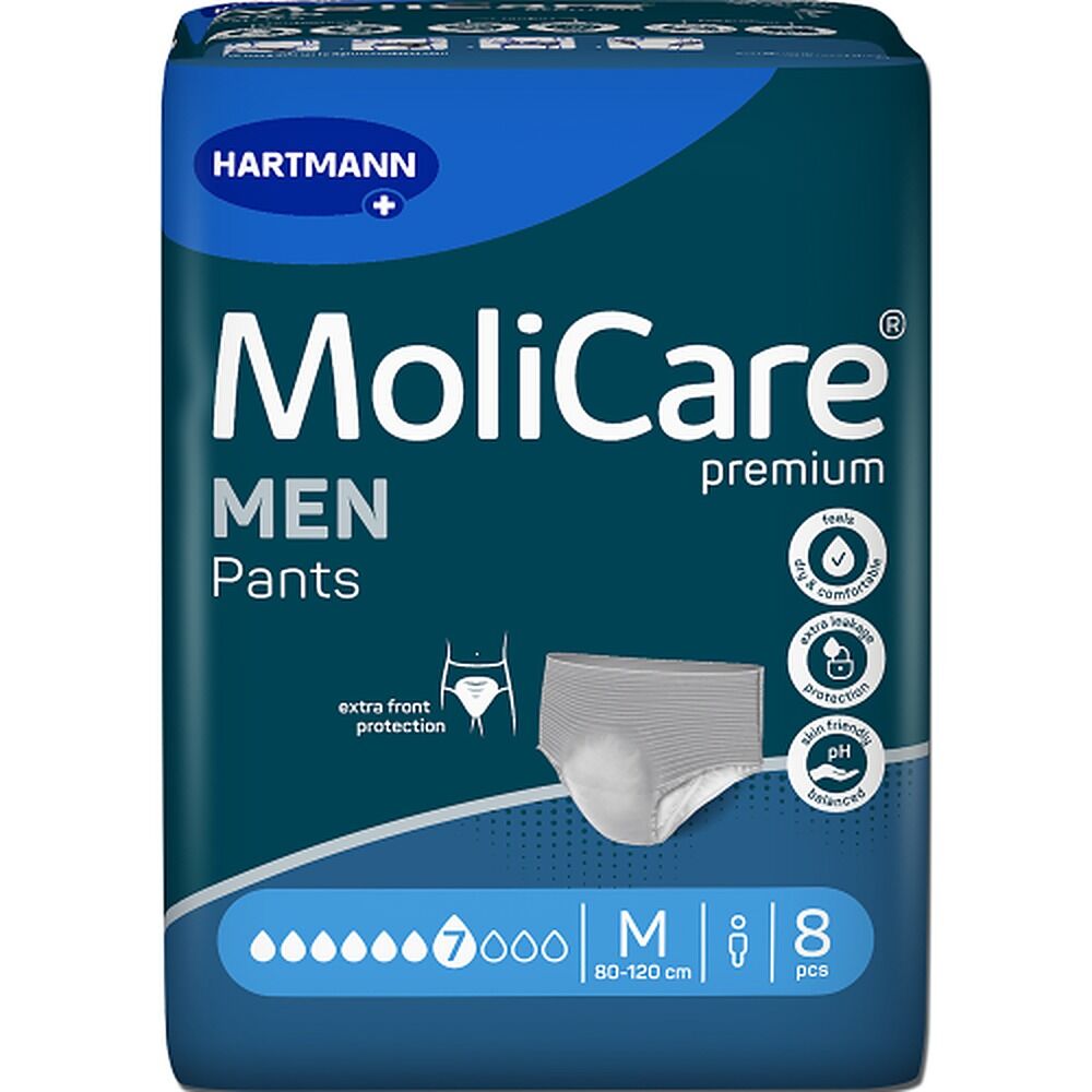 MoliCare Premium Men Pants 7 Drops Size M 8 Pack x 4