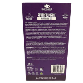 Marc Daniels Lush Luminous Blonde Purple Shampoo & Conditioner 300ml Set