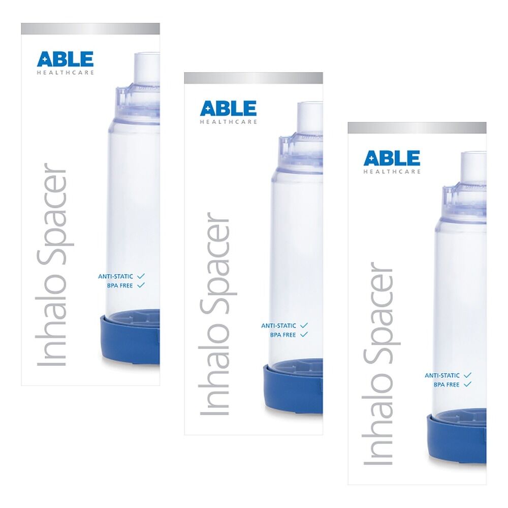 Able Inhalo Spacer Pack of 3