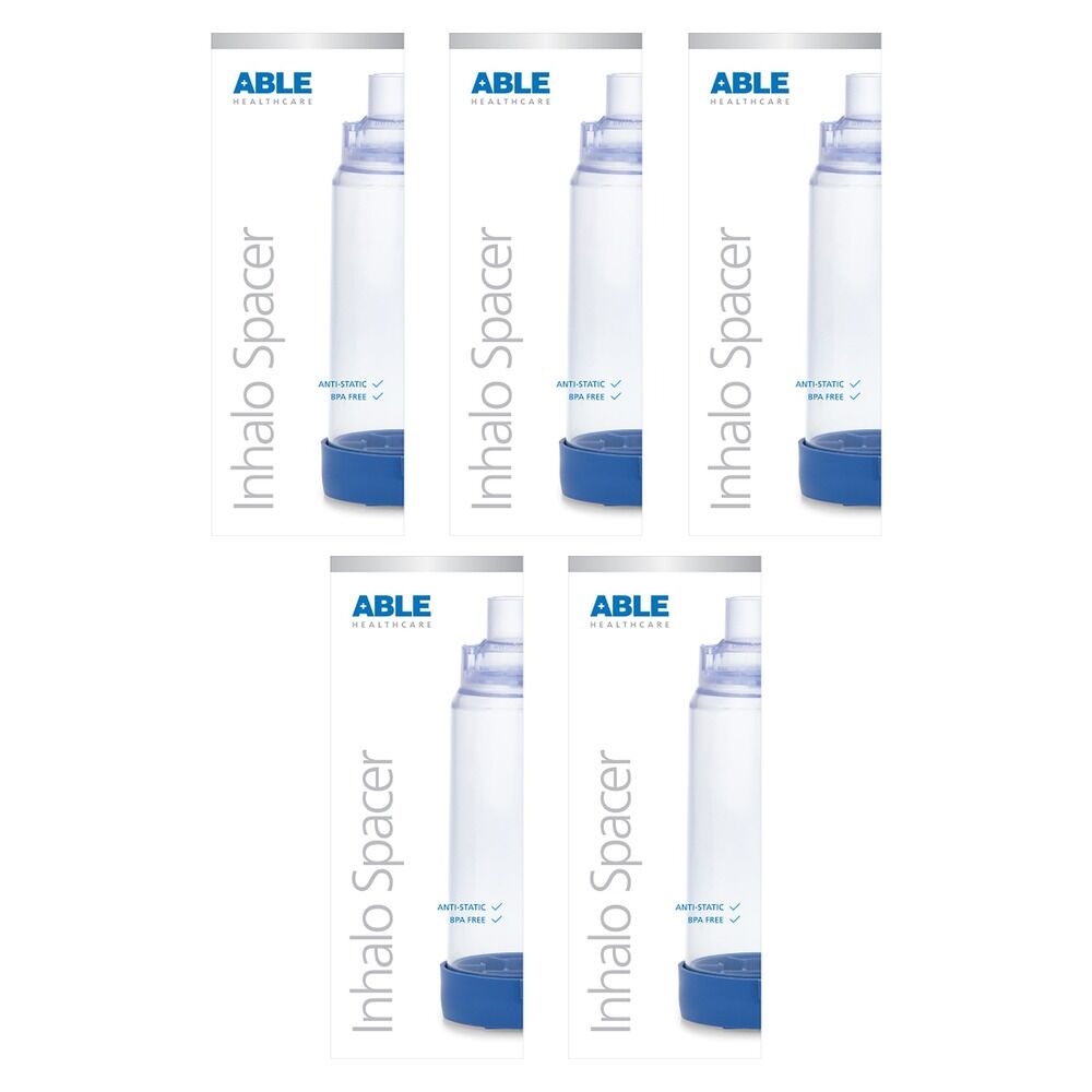Able Inhalo Spacer Pack of 5