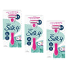Schick Silk 4 Razor Kit +2 Pack of 3