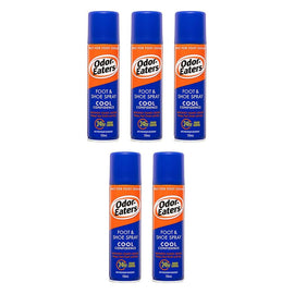 Odor-Eaters Foot & Shoe Spray Sport 150mL Pack of 5