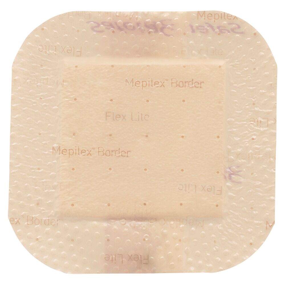 Molnlycke Mepilex Border Flex Lite Foam Dressing 7.5cm x 7.5cm 5 Pack