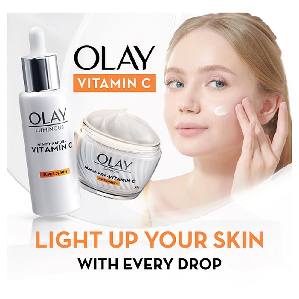 Olay Luminous Niacinamide + Vitamin C Face Moisturiser 50g