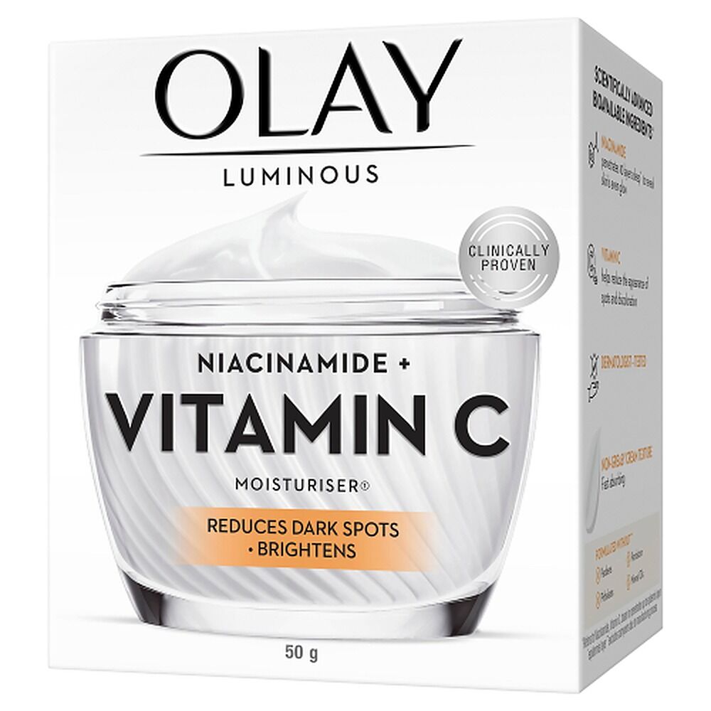 Olay Luminous Niacinamide + Vitamin C Face Moisturiser 50g