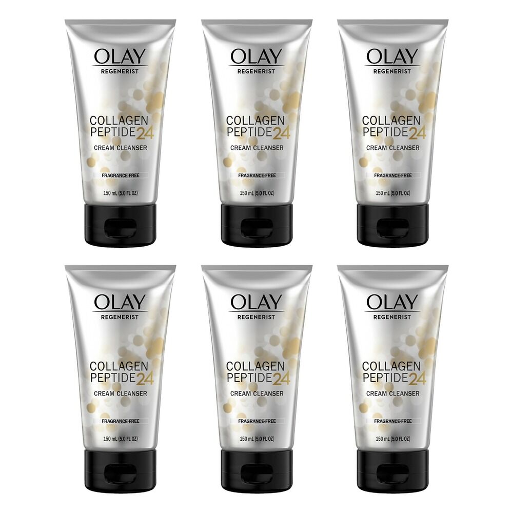 Olay Regenerist Collagen Peptide 24 Cleanser 150mL Pack of 6