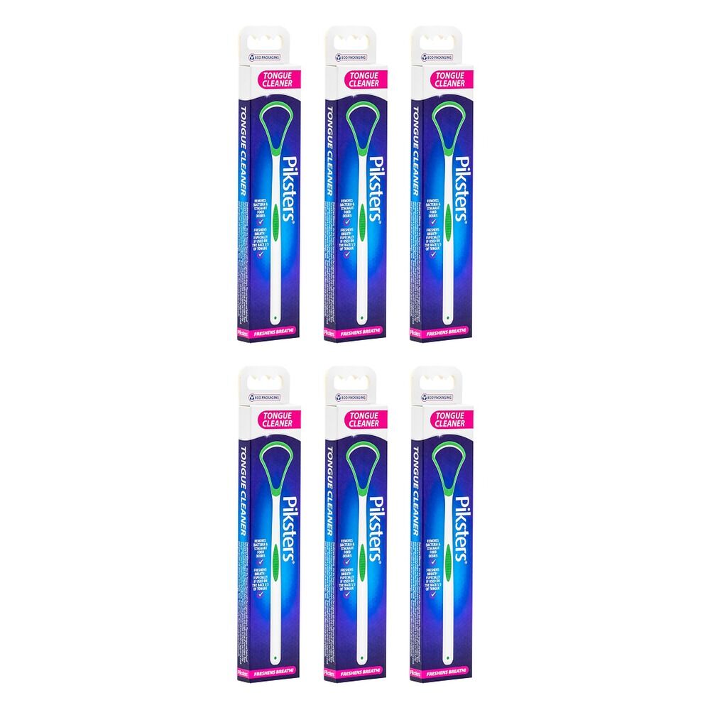 Piksters Tongue Cleaner Pack of 6