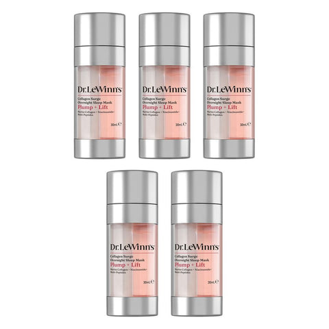 Dr. LeWinn's Ultra R4 Collagen Surge Overnight Sleep Mask 30mL Pack of 5