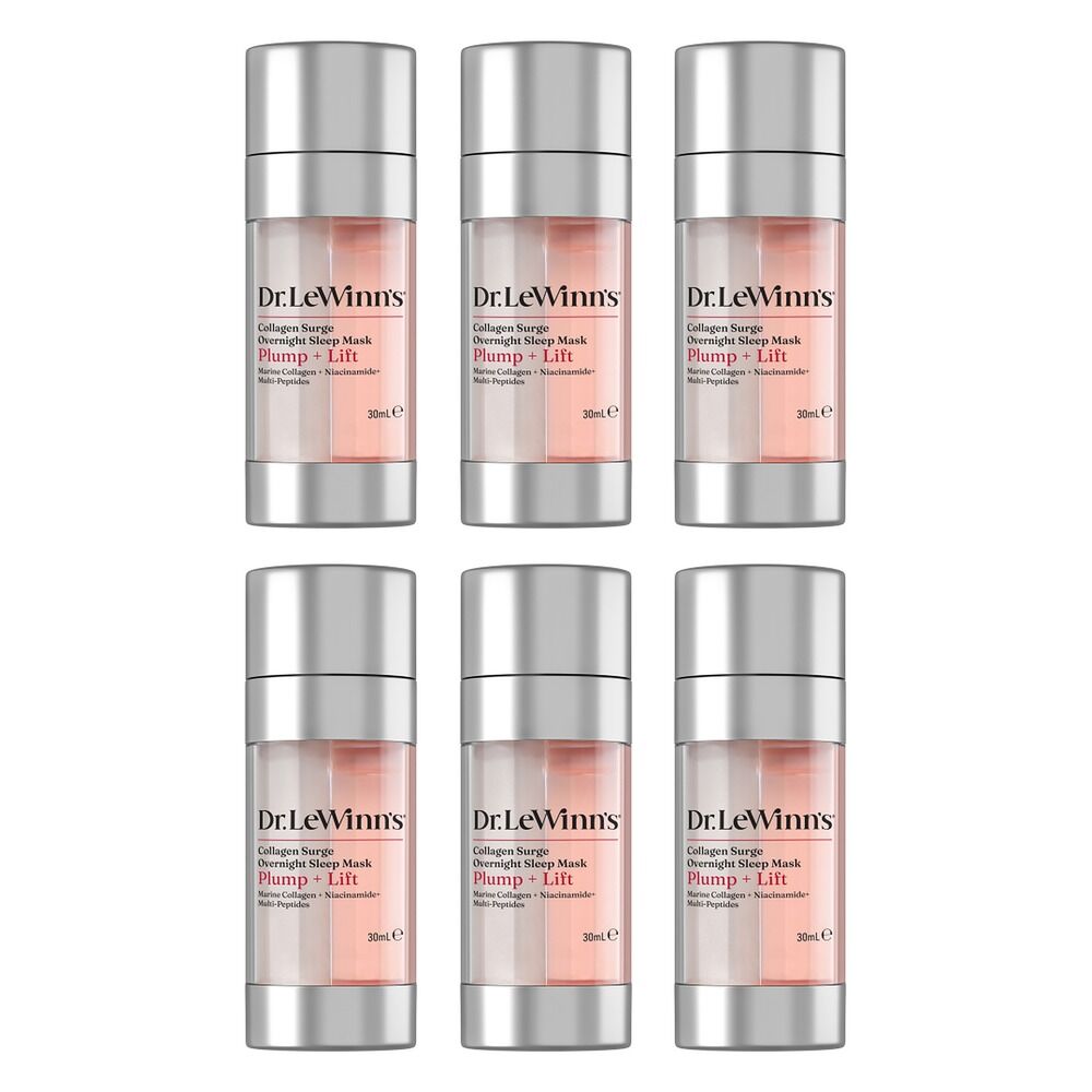 Dr. LeWinn's Ultra R4 Collagen Surge Overnight Sleep Mask 30mL Pack of 6