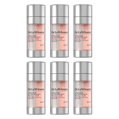 Dr. LeWinn's Ultra R4 Collagen Surge Overnight Sleep Mask 30mL Pack of 6