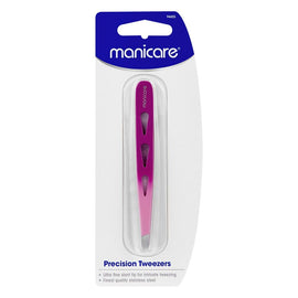 Manicare Precision Tweezers, Pink x 3