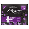 Stayfree Ultra Thin All Nights Pads with Wings 10 Pack