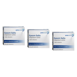 Apo Health Epsom Salts 375g Pack of 3