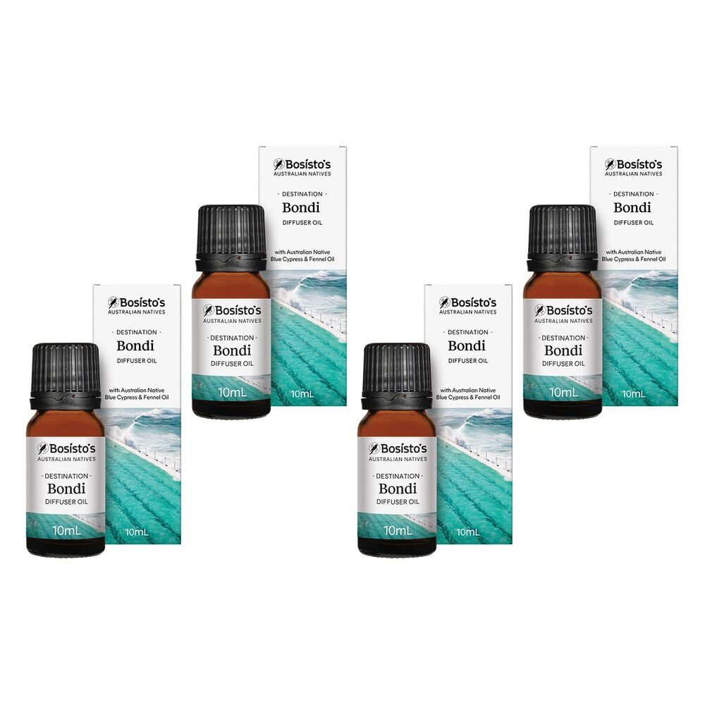 Bosisto's Australian Natives Bondi Oil 10mL Pack of 4