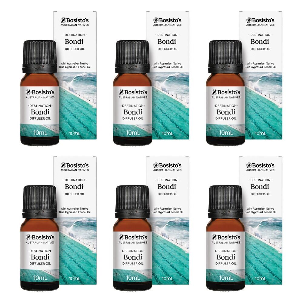 Bosisto's Australian Natives Bondi Oil 10mL Pack of 6