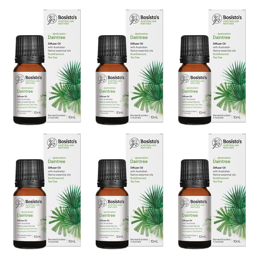 Bosisto's Australian Natives Daintree Oil 10mL Pack of 6