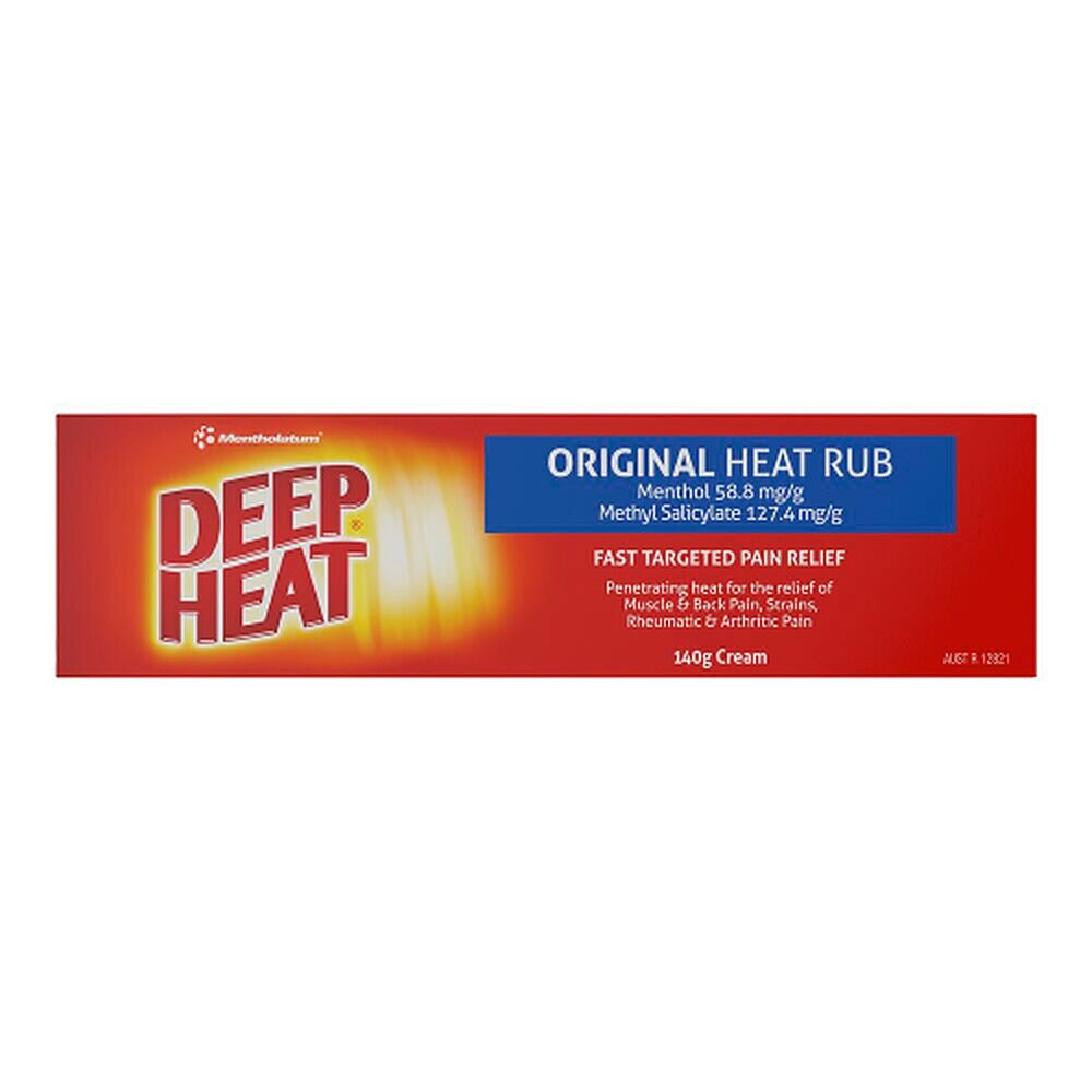 Deep Heat Original Heat Rub 140g