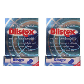 Blistex Antiviral Cold Sore Cream 5g Pack of 2
