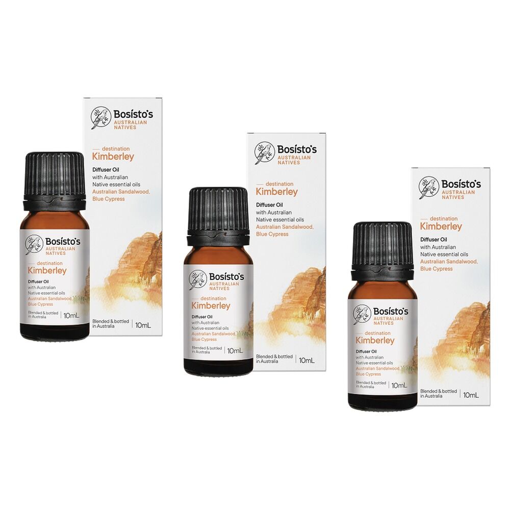 Bosisto's Australian Natives Kimberley Oil 10mL Pack of 3