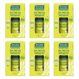 Thursday Plantation Tea Tree Oil Antiseptic 25mL Pack of 6