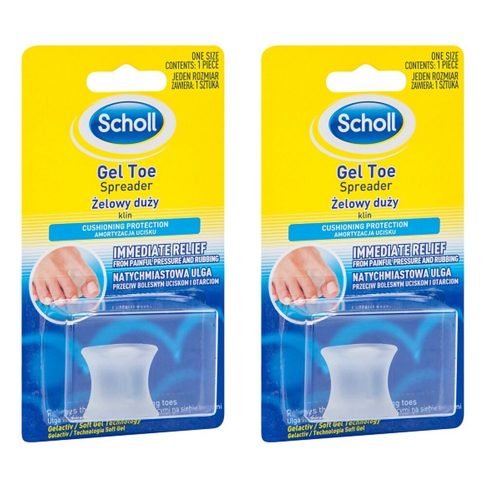 Scholl Gel Toe Spreader Pack of 2
