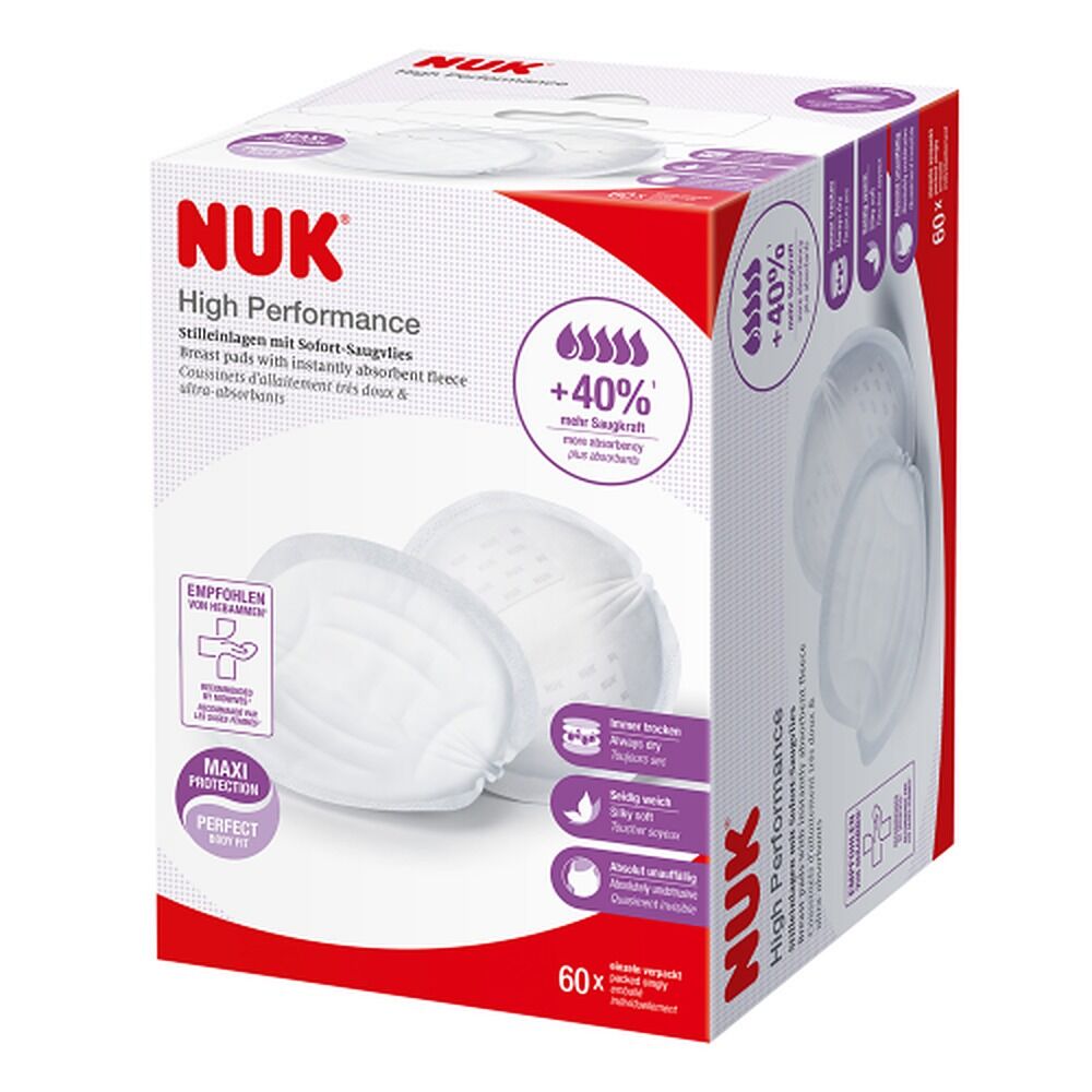 Nuk High Performance Disposable Breast Pads 60 Pack