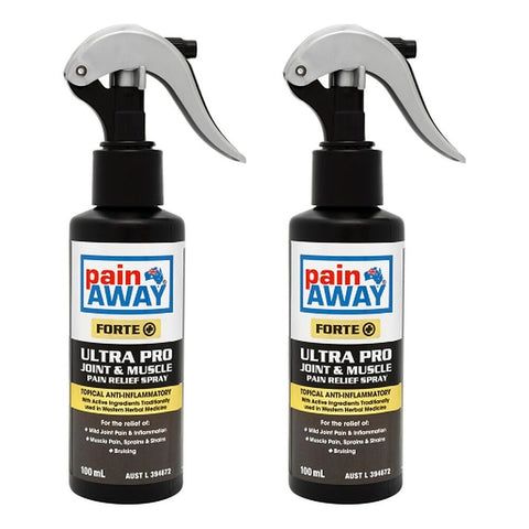 Pain Away Forte+ Ultra Pro Joint & Muscle Pain Relief Spray 100mL Pack of 2