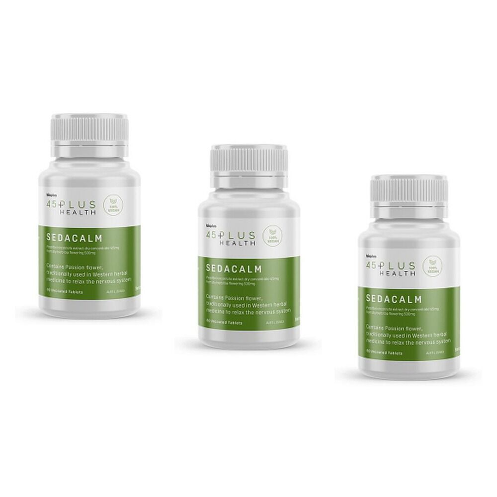 Bioplus Sedacalm 60 Tablets Pack of 3